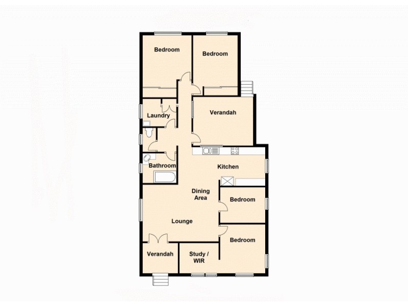 18 Donald Street, Woody Point QLD 4019 Floorplan