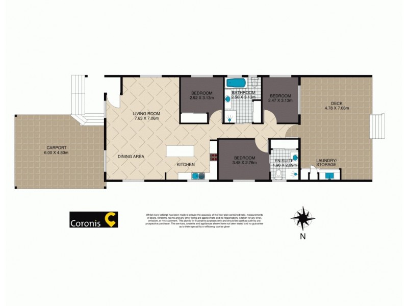 85 Longland Street, Redcliffe QLD 4020 Floorplan