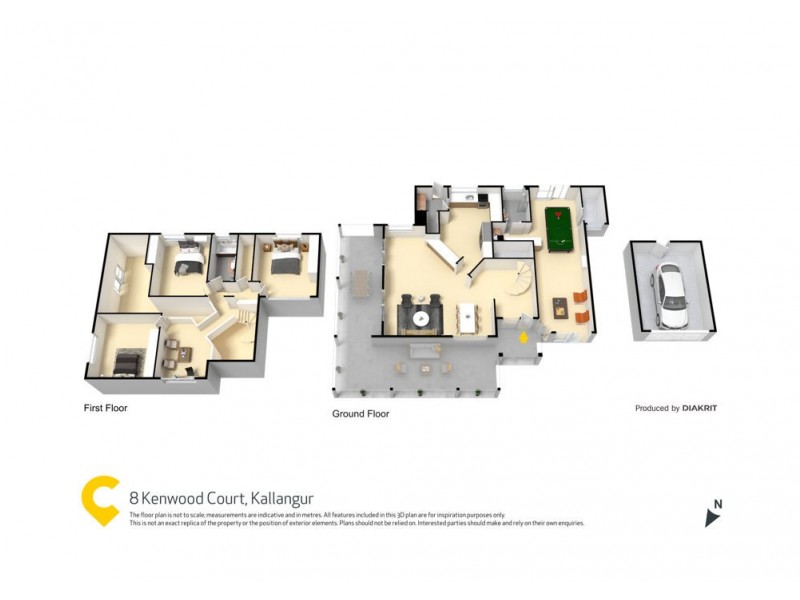 8 Kenwood Court, Kallangur QLD 4503 Floorplan