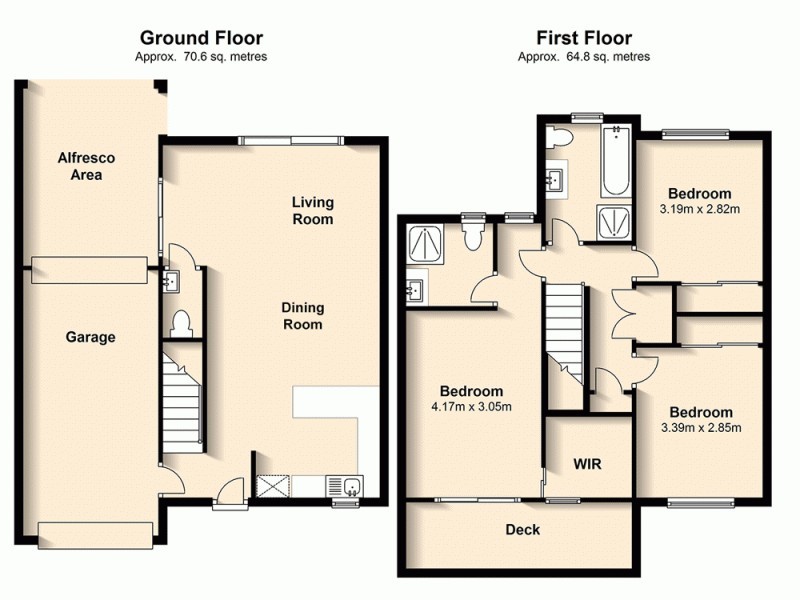 2/13-17 Caroline Street, Woody Point QLD 4019 Floorplan