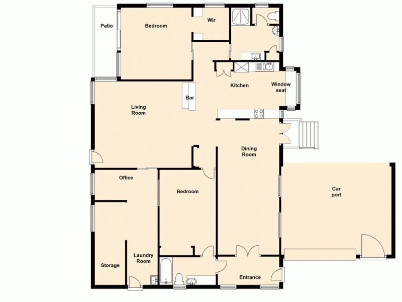 308 Victoria Avenue, Redcliffe QLD 4020 Floorplan