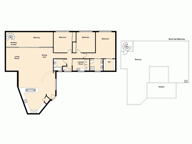 11/43 North Quay, Scarborough QLD 4020 Floorplan