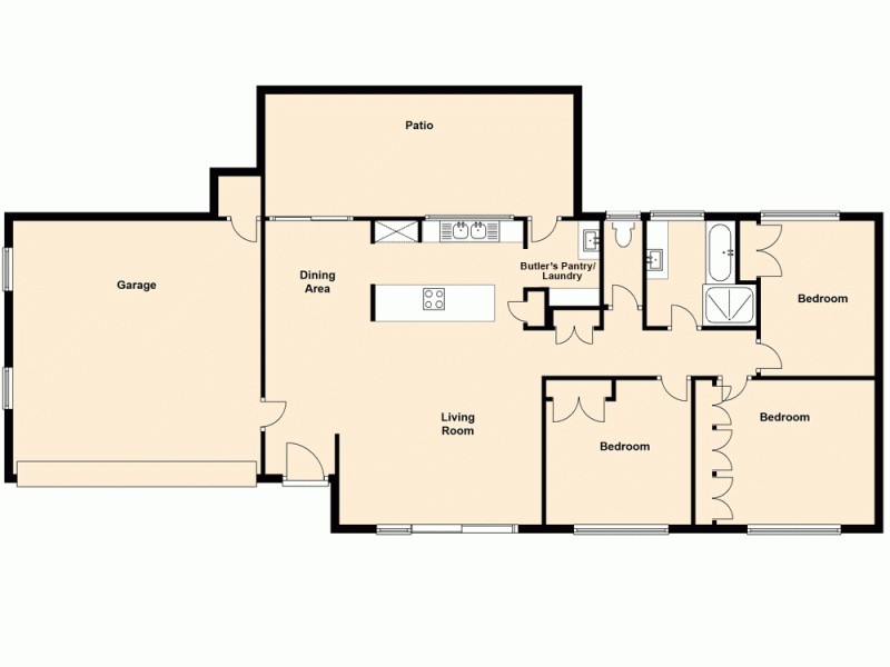 97 Arthur Street, Woody Point QLD 4019 Floorplan