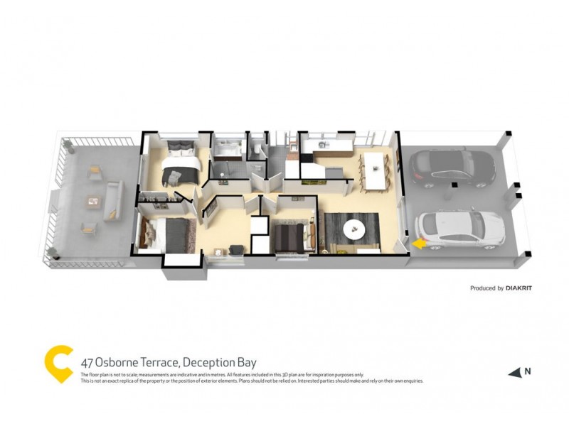 47 Osborne Terrace, Deception Bay QLD 4508 Floorplan