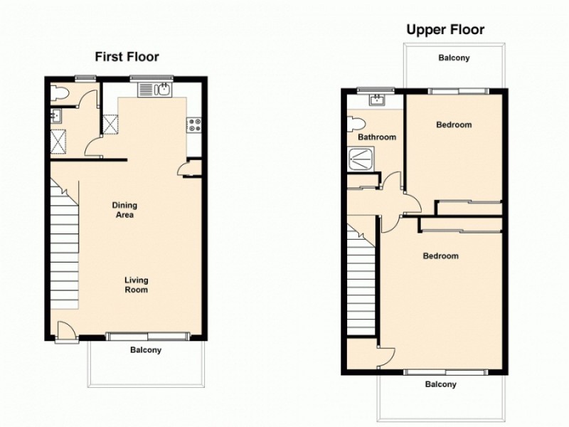 10/45 Marine Parade, Redcliffe QLD 4020 Floorplan