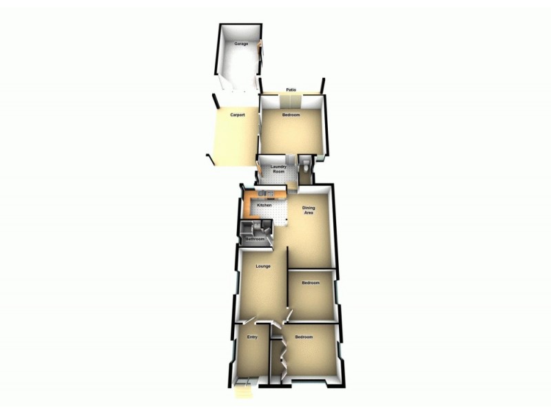 11 Manley Street, Redcliffe QLD 4020 Floorplan