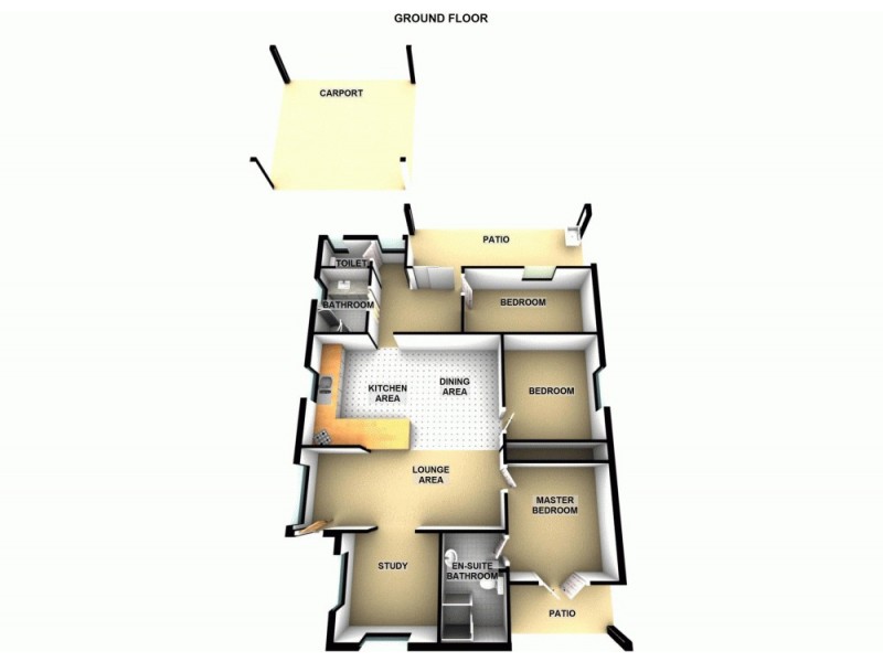 12 Watt Street, Redcliffe QLD 4020 Floorplan
