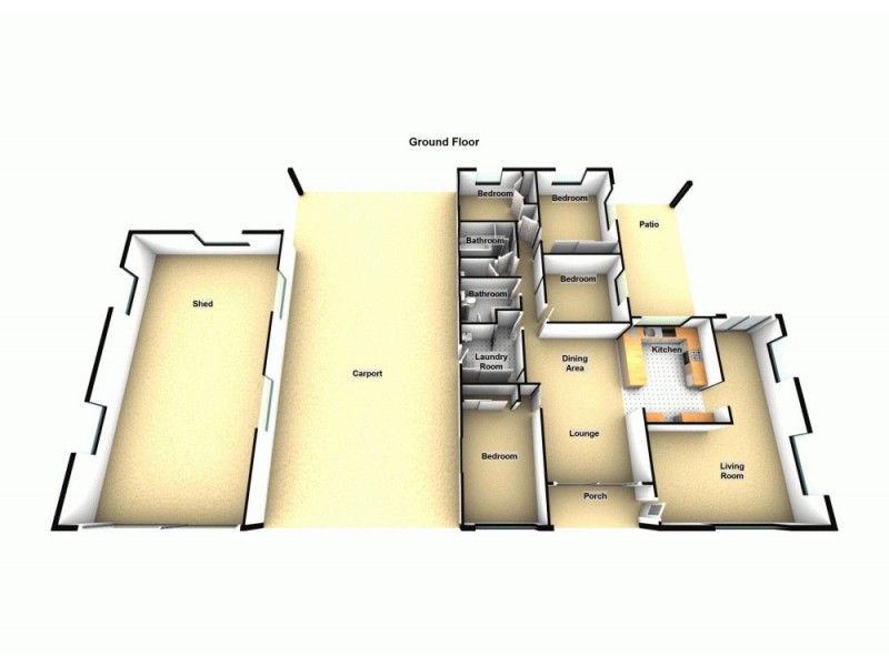 14 Kestrel Court, Morayfield QLD 4506 Floorplan