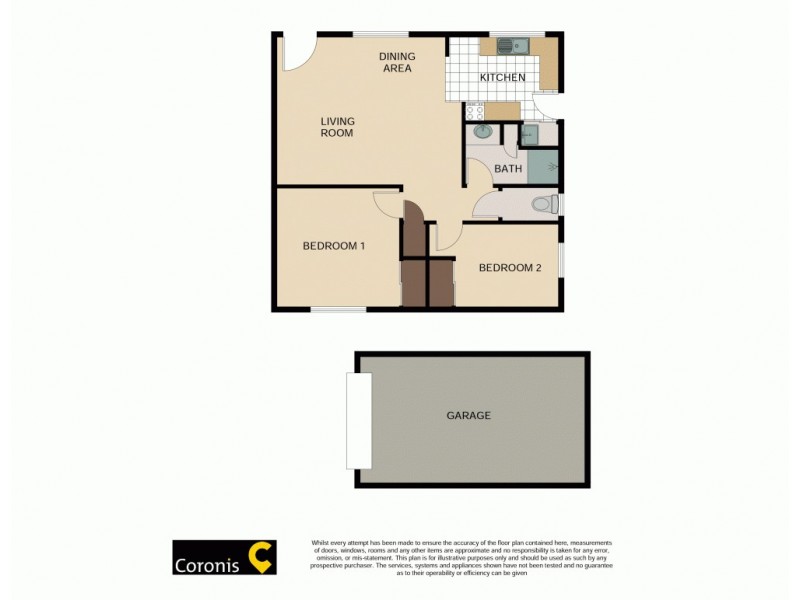 1/18 Ella Street, Redcliffe QLD 4020 Floorplan