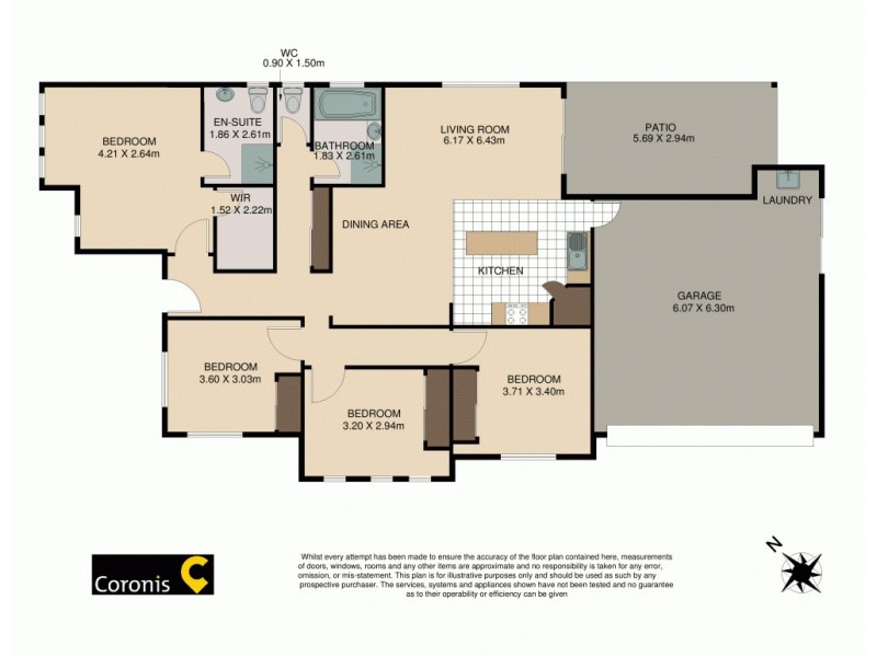 10 Eucla Street, Fitzgibbon QLD 4018 Floorplan