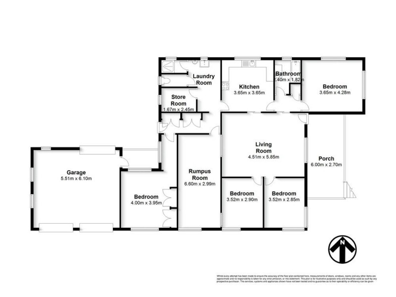 1 Knights Terrace, Margate QLD 4019 Floorplan