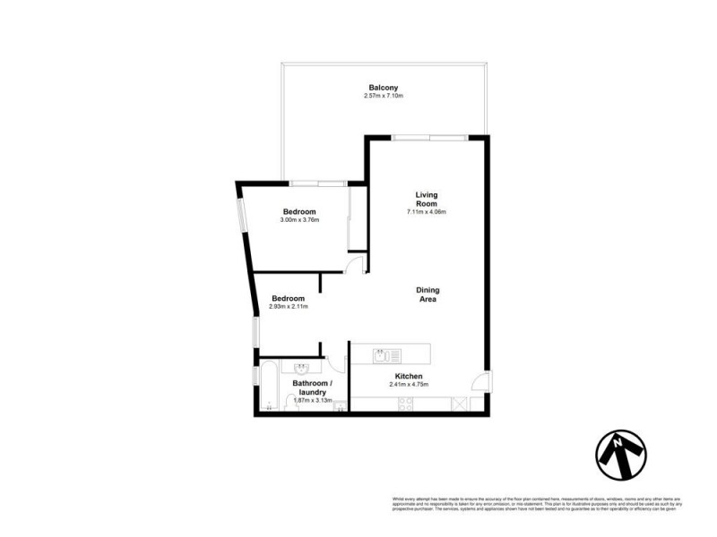 11/26-30 Sydney Street, Redcliffe QLD 4020 Floorplan