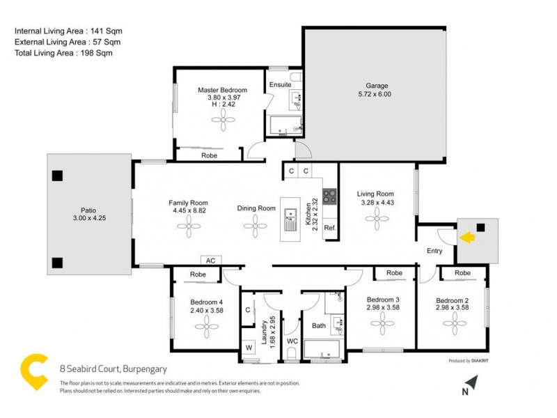 8 Seabird Street, Burpengary QLD 4505 Floorplan