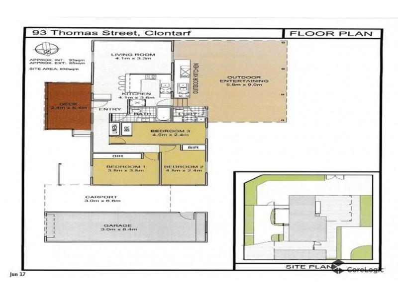 93 Thomas Street, Clontarf QLD 4019 Floorplan