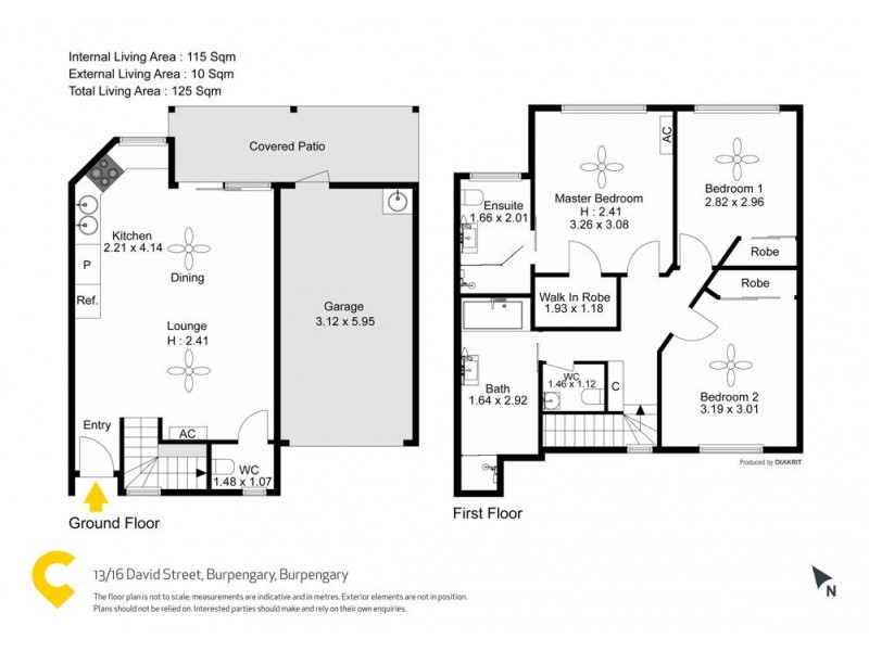 13/16 David Street, Burpengary QLD 4505 Floorplan