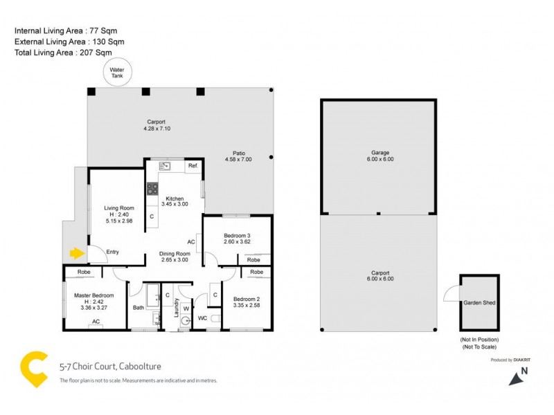 5-7 Choir Court, Caboolture QLD 4510 Floorplan