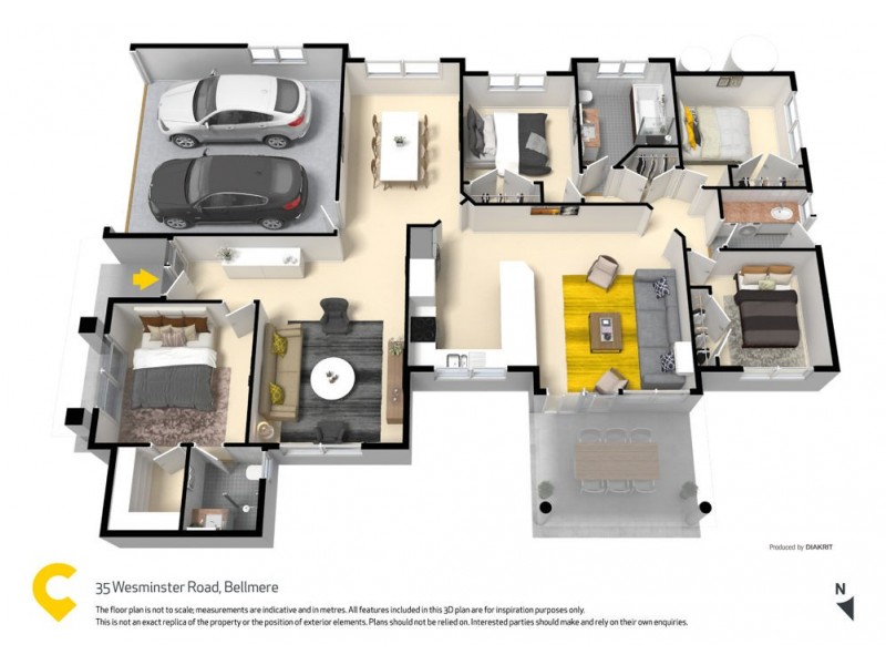 35 Westminster Road, Bellmere QLD 4510 Floorplan