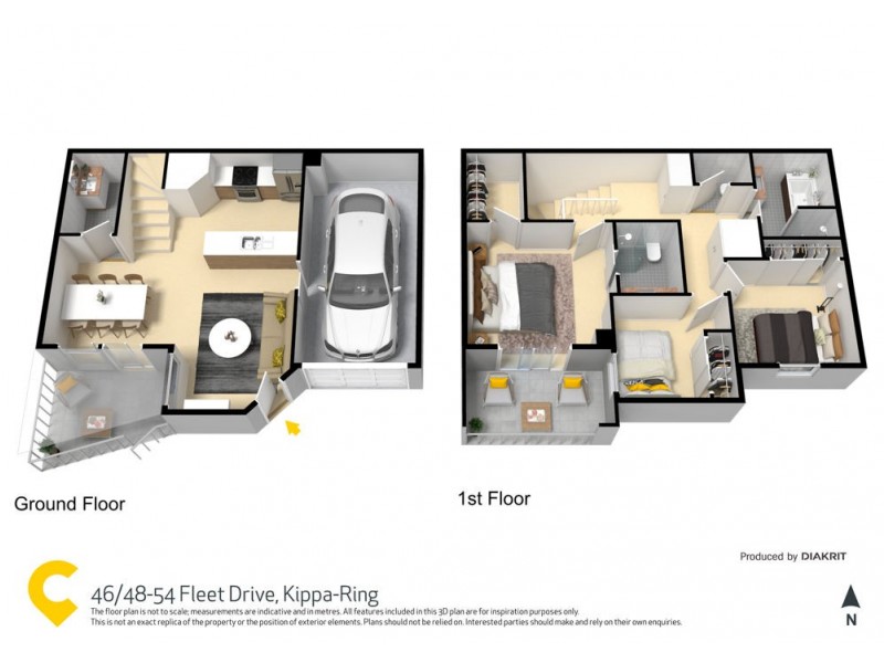 46/48-54 Fleet Drive, Kippa-ring QLD 4021 Floorplan