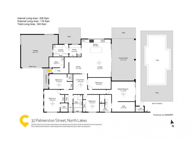 32 Palmerston Street, North Lakes QLD 4509 Floorplan
