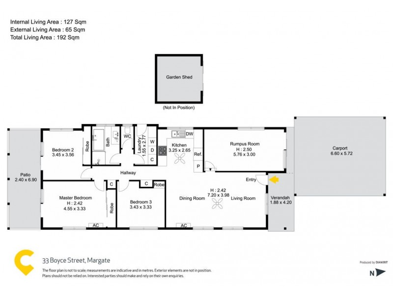 33 Boyce Street, Margate QLD 4019 Floorplan