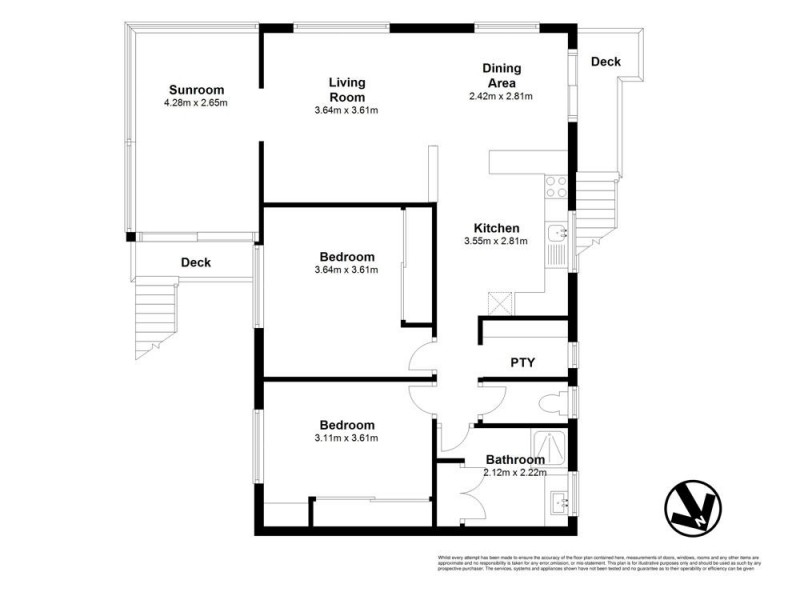 5/59 Collins Street, Woody Point QLD 4019 Floorplan