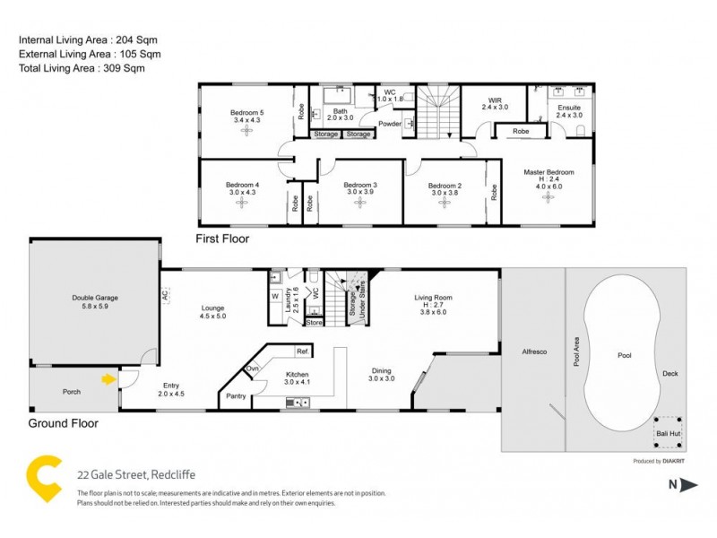 22 Gale Street, Redcliffe QLD 4020 Floorplan