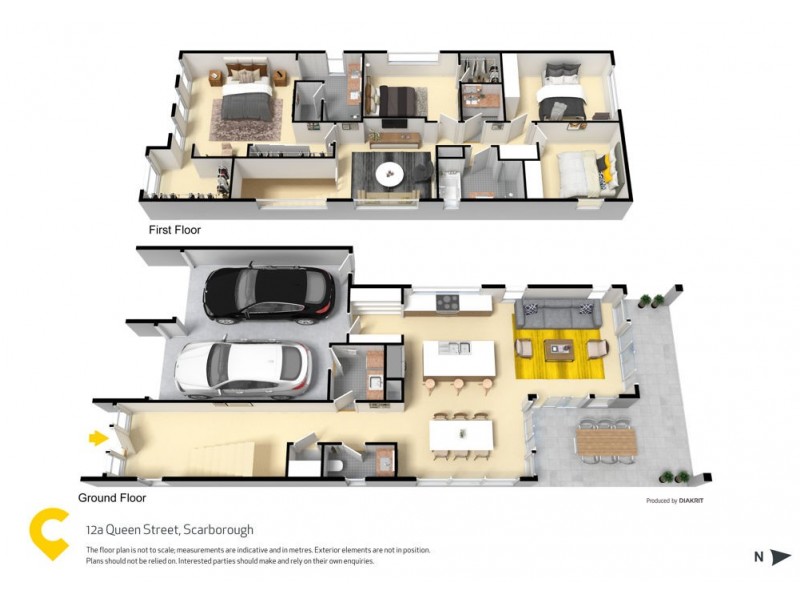 12A Queen Street, Scarborough QLD 4020 Floorplan