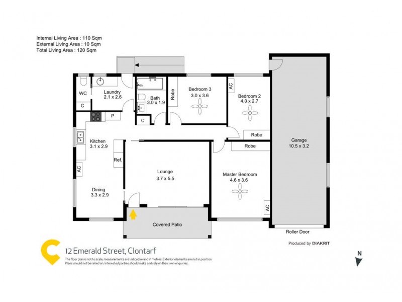 12 Emerald Street, Clontarf QLD 4019 Floorplan