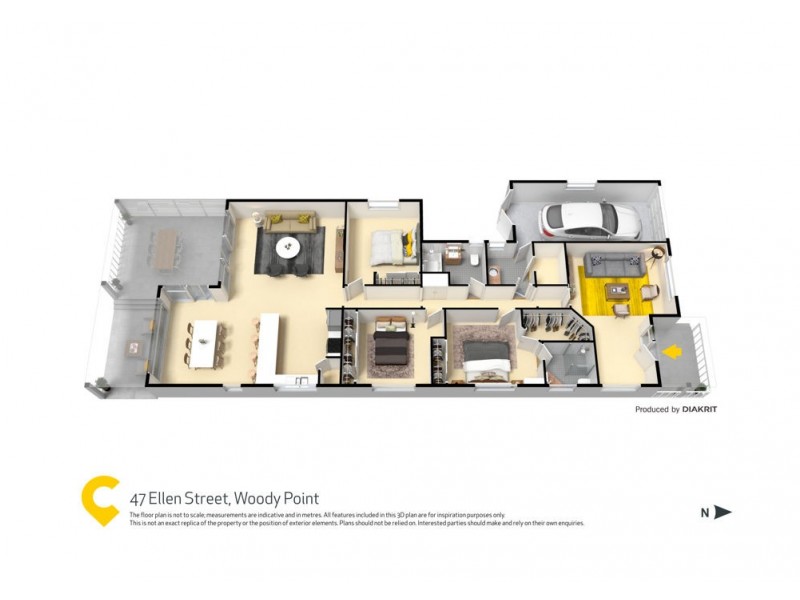 47 Ellen Street, Woody Point QLD 4019 Floorplan