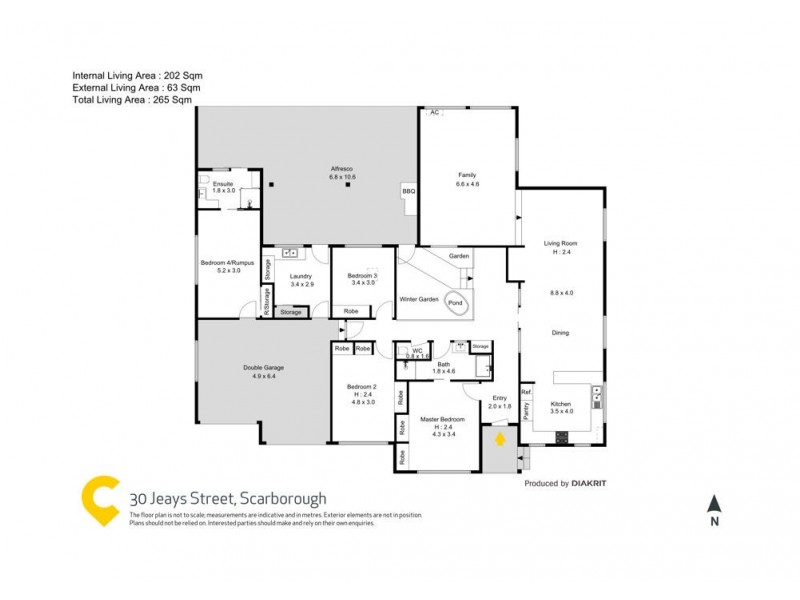 30 Jeays Street, Scarborough QLD 4020 Floorplan