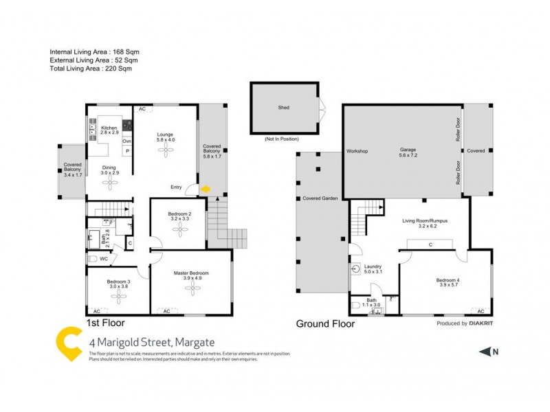 4 Marigold Street, Margate QLD 4019 Floorplan