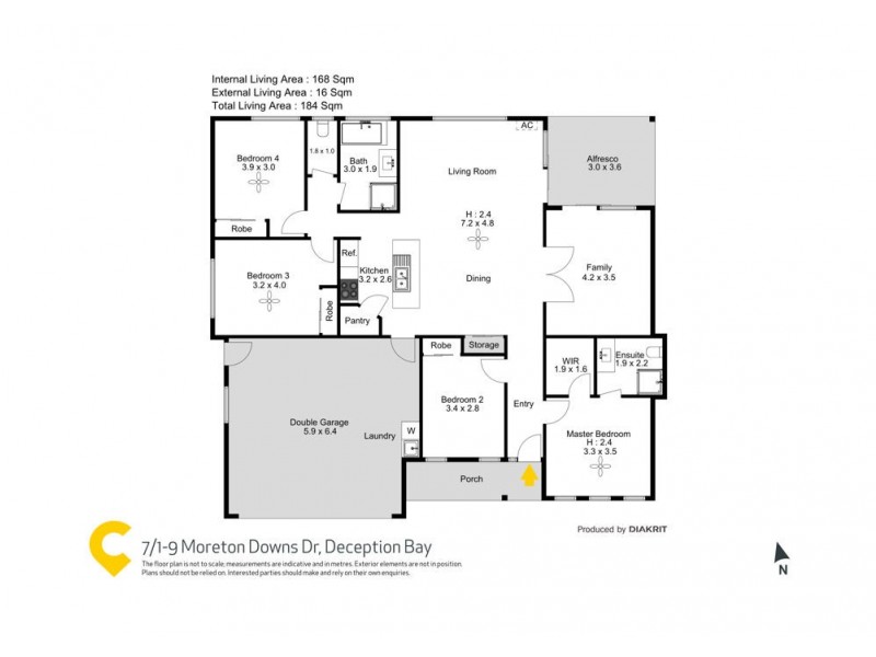 7/1-9 Moreton Downs Dr, Deception Bay QLD 4508 Floorplan