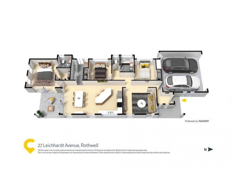 27 Leichhardt Avenue, Rothwell QLD 4022 Floorplan