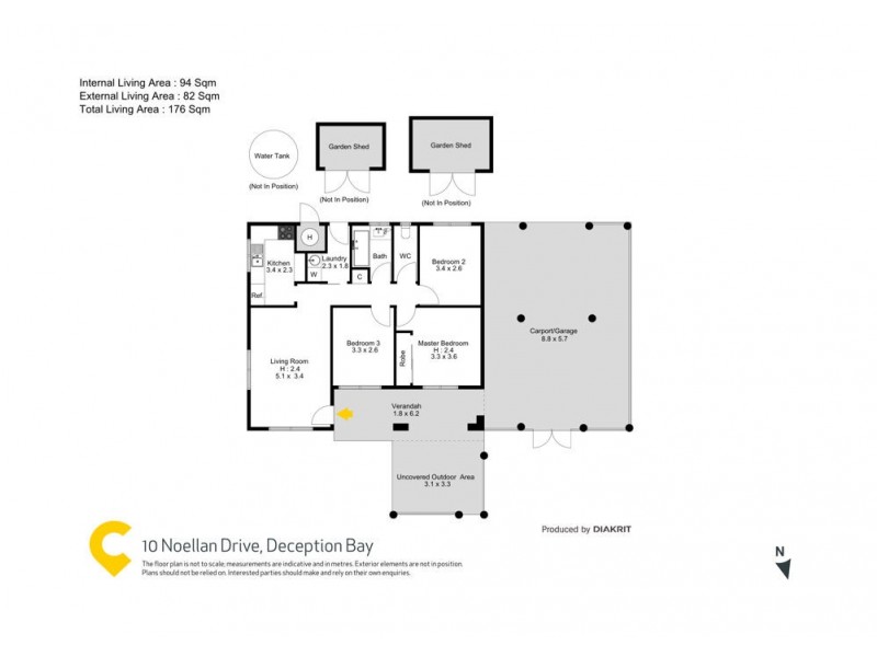10 Noellan Drive, Deception Bay QLD 4508 Floorplan
