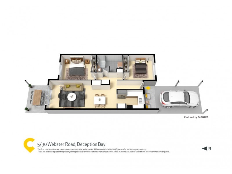 5/90 Webster Road, Deception Bay QLD 4508 Floorplan