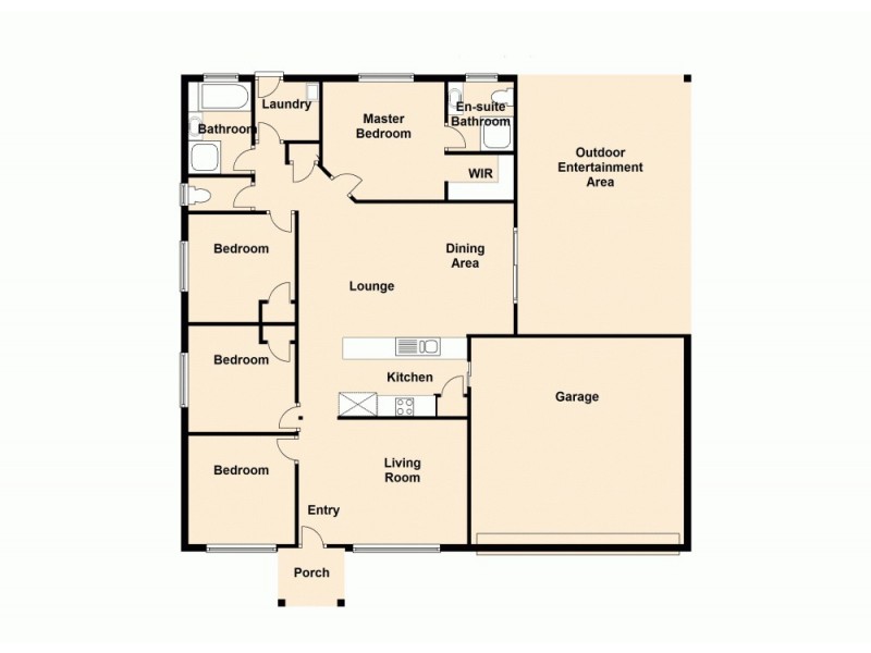 117 Cottontree Drive, Narangba QLD 4504 Floorplan