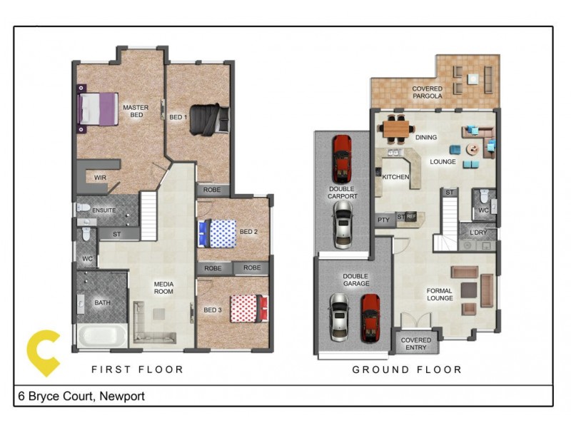 6 Bryce Court, Redcliffe QLD 4020 Floorplan