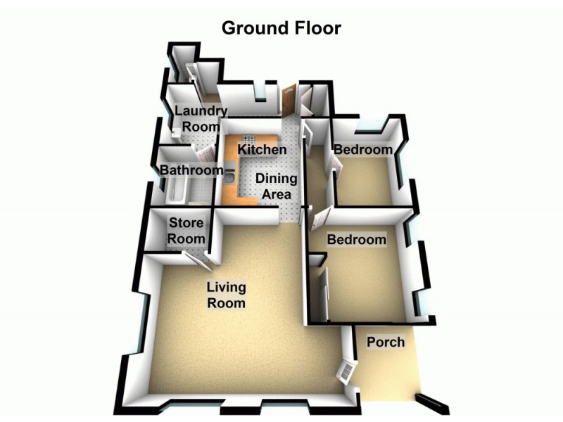57 Griffith Road, Scarborough QLD 4020 Floorplan