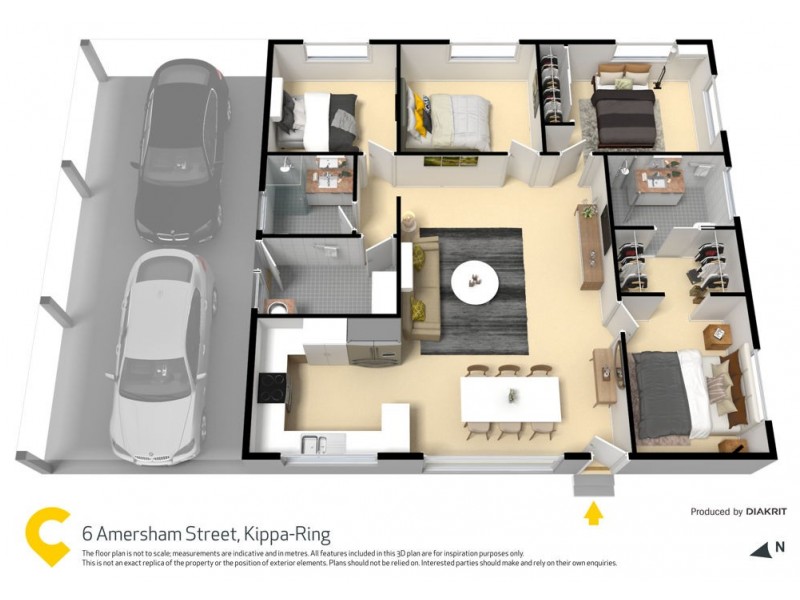 6 Amersham Street, Kippa-ring QLD 4021 Floorplan