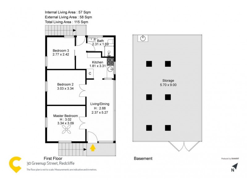 30 Greenup Street, Redcliffe QLD 4020 Floorplan