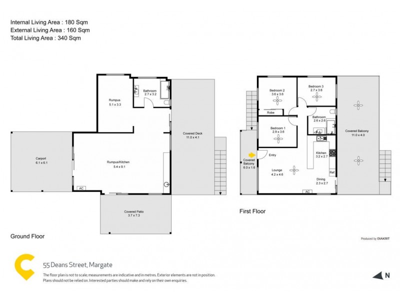 55 Deans Street East, Margate QLD 4019 Floorplan