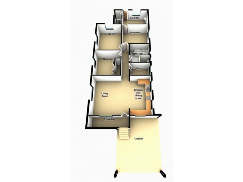 66 Turner Street, Scarborough QLD 4020 Floorplan