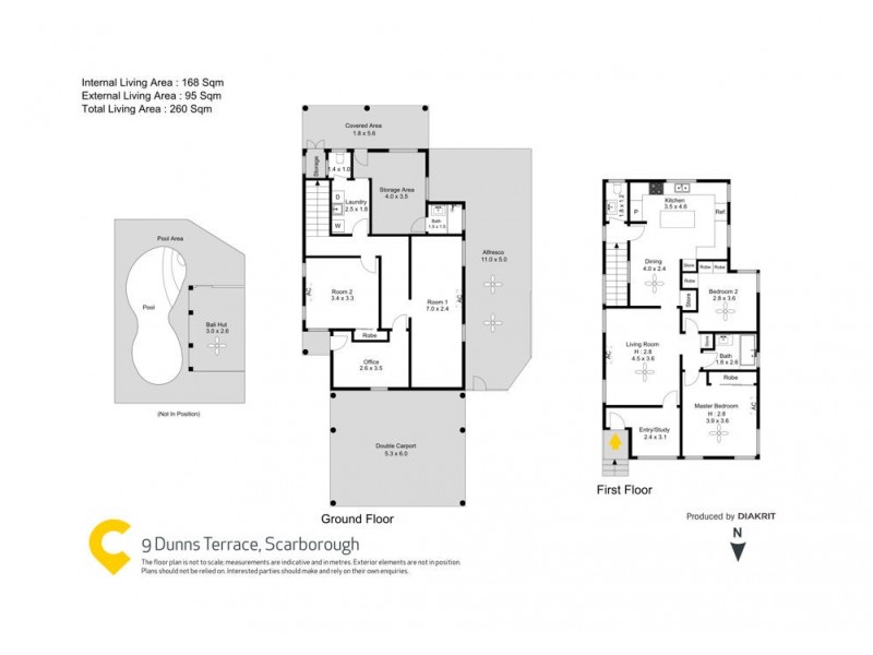 9 Dunns Terrace, Scarborough QLD 4020 Floorplan