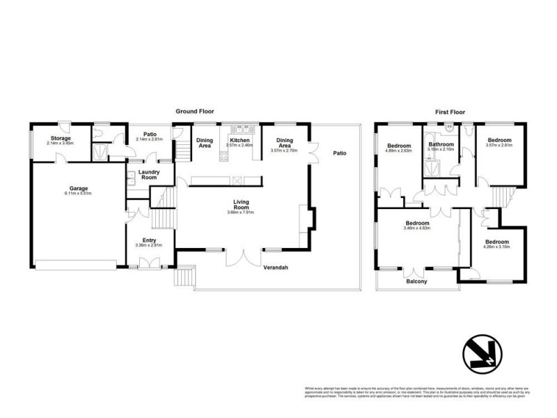 25 Lilla Street, Woody Point QLD 4019 Floorplan