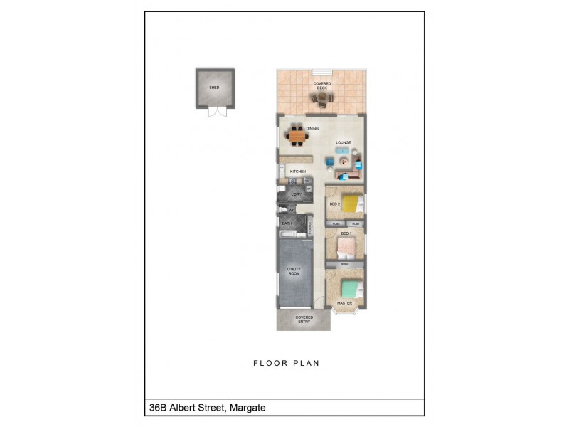 36b Albert Street, Margate QLD 4019 Floorplan