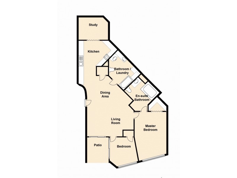 3/41-43 Marine Parade, Redcliffe QLD 4020 Floorplan