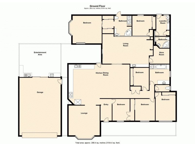 30 Oakmont Street, Rothwell QLD 4022 Floorplan