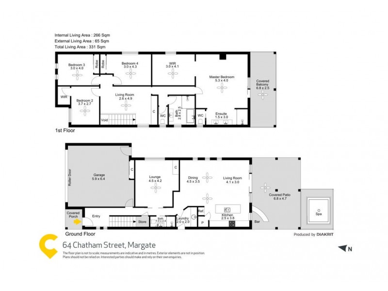 64 Chatham Street, Margate QLD 4019 Floorplan