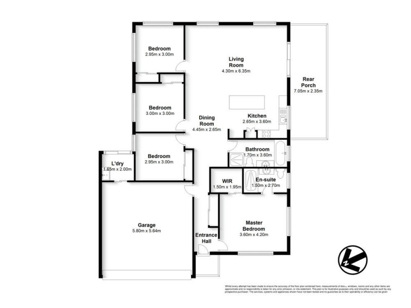 2/27 Drysdale Street, Rothwell QLD 4022 Floorplan