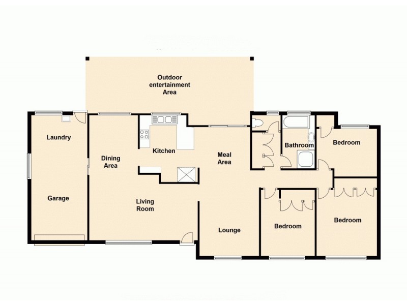 2 Chartres Court, Petrie QLD 4502 Floorplan
